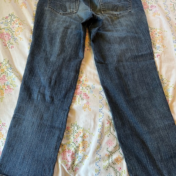 Women's JAG High Rise Straight Leg Denim Jeans - Picture 11 of 11